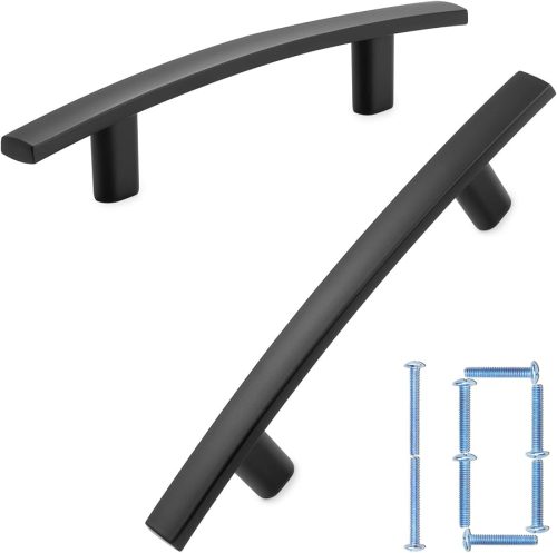 KOOFIZO 10 Pack 3 in Matte Black Cabinet Pulls, Black Drawer
