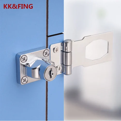KK&FING Punch-free With Lock Drawer Locks Letter Box Locker Double