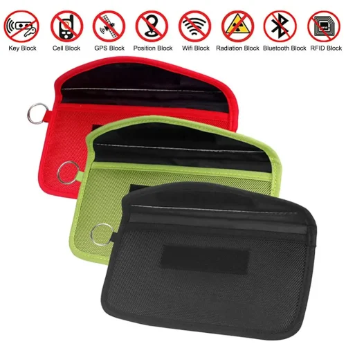 Anti-theft RFID Signal Blocking Bag Signal Blocker Case Faraday