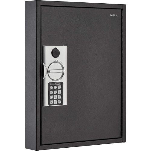 60-Key Steel Heavy-Duty Safe Lock Box Key Cabinet with Digital