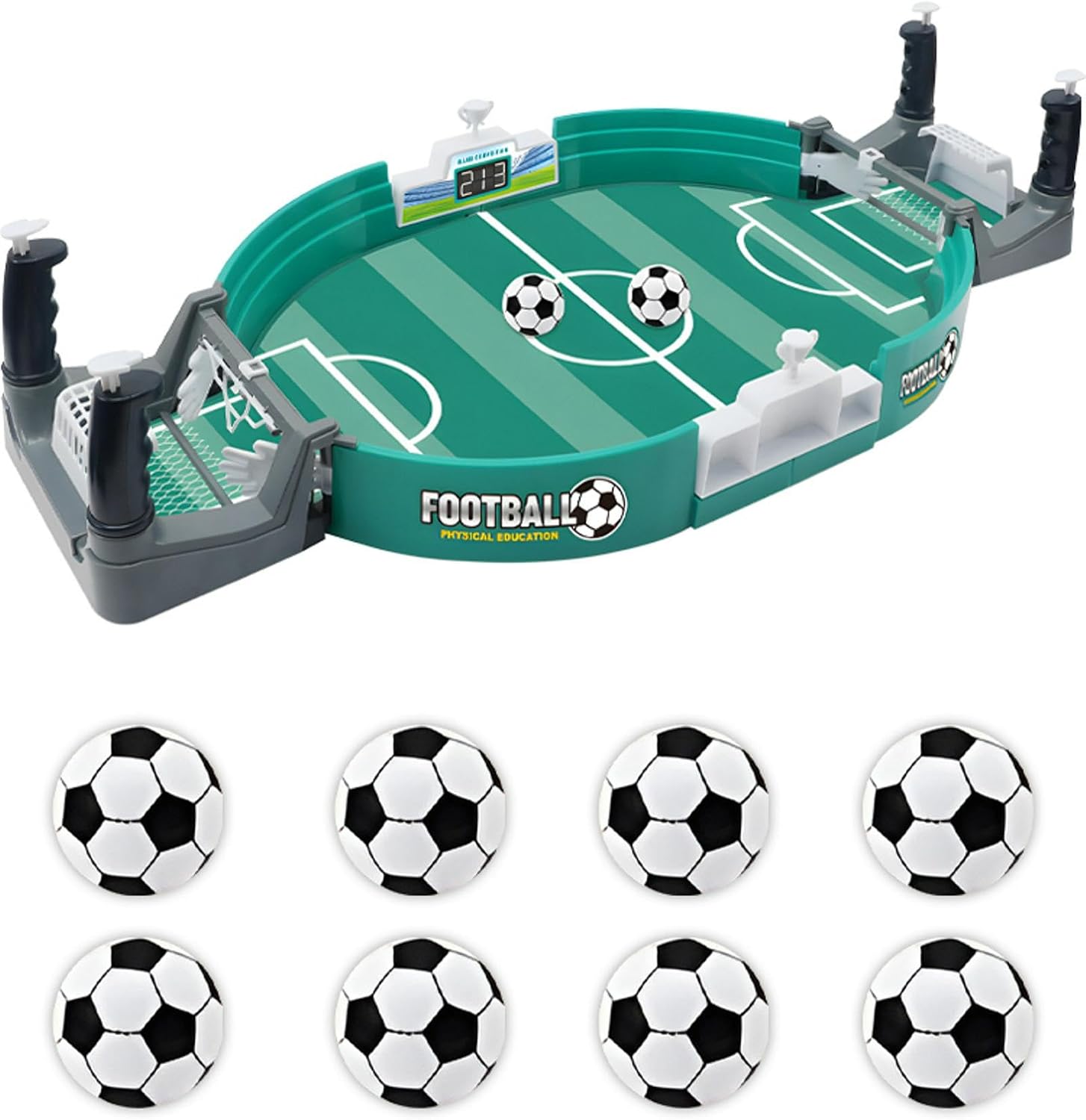 Football Table Interactive Game, Mini Foosball Games Tabletop
