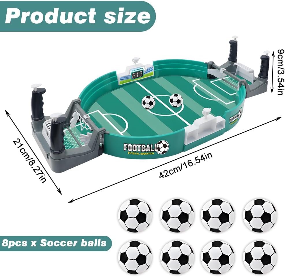Football Table Interactive Game, Mini Foosball Games Tabletop