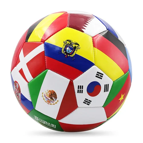 National Flag Printed Football Size 5 Official Match Soccer Ball