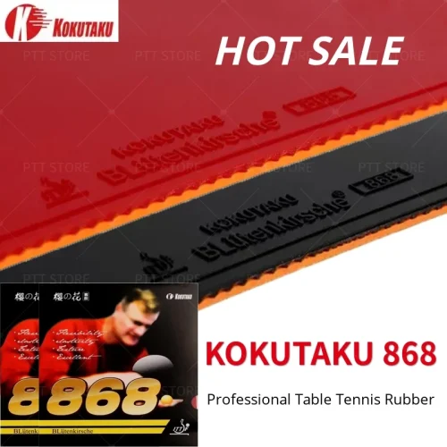 ITTF Approved KOKUTAKU 868 Table Tennis Rubber Professional Ping