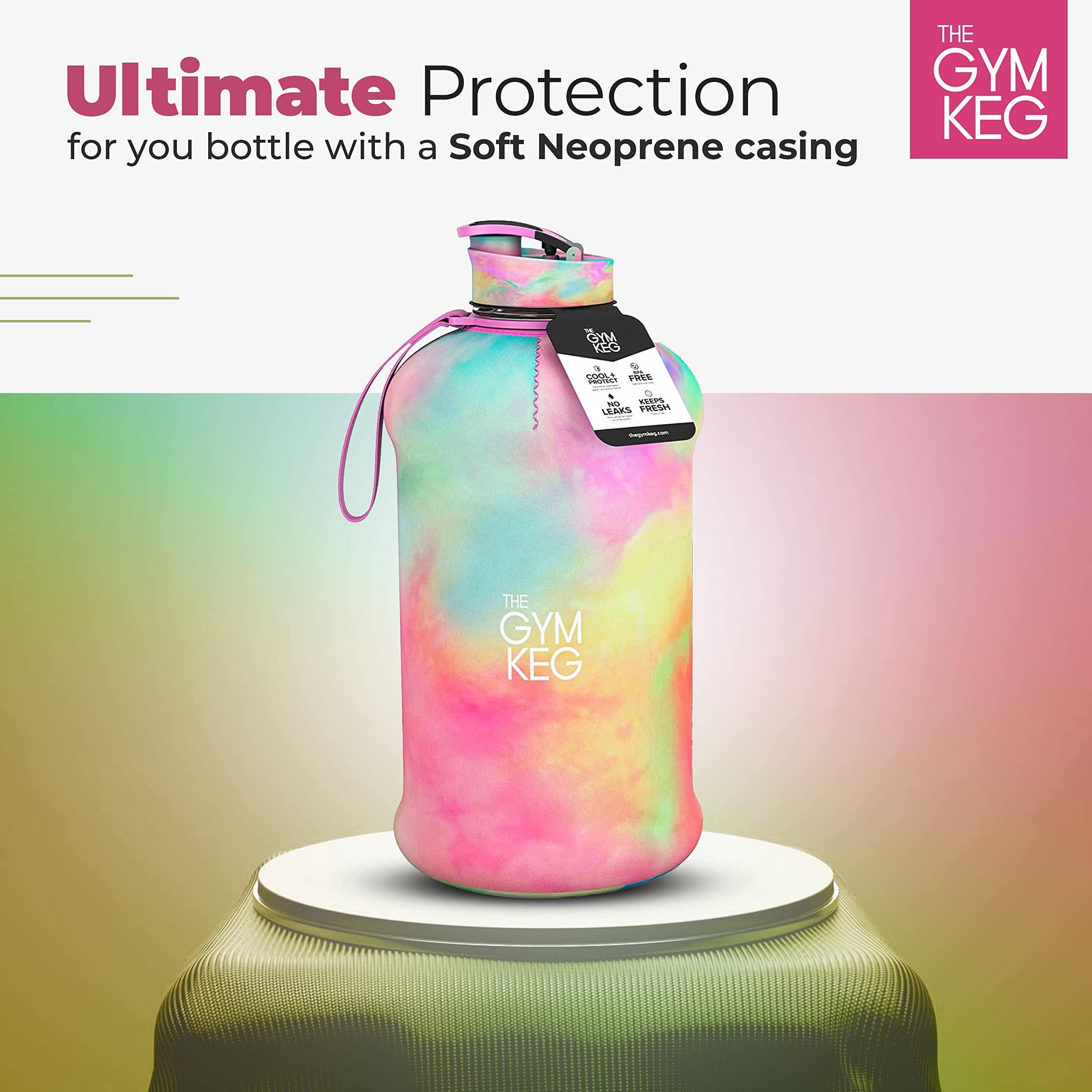 The Gym Keg Sports Water Bottle (2.2 L)
