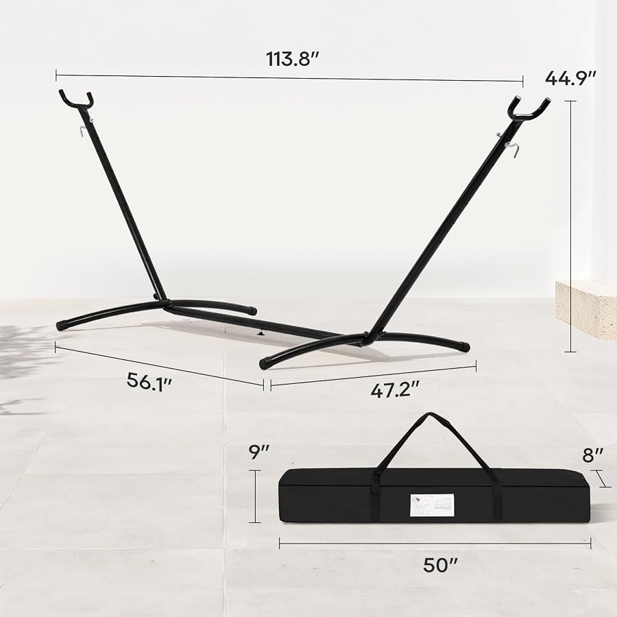 FDW Portable Hammock Double Stand