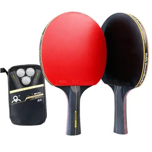 6-Star 7-Ply Genuine Professional Table Tennis Racket, Double