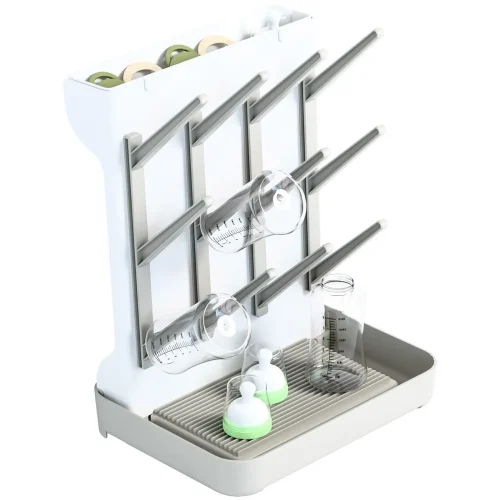 Baby Bottle Drain Rack Drying Rack Baby Bottle Drying and Draining Stand Baby