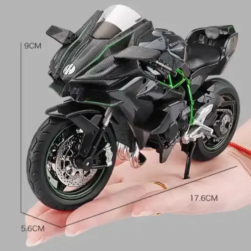 1:12 Kawasaki H2R BWM S1000RR Alloy Motorcycle Toys Diecast