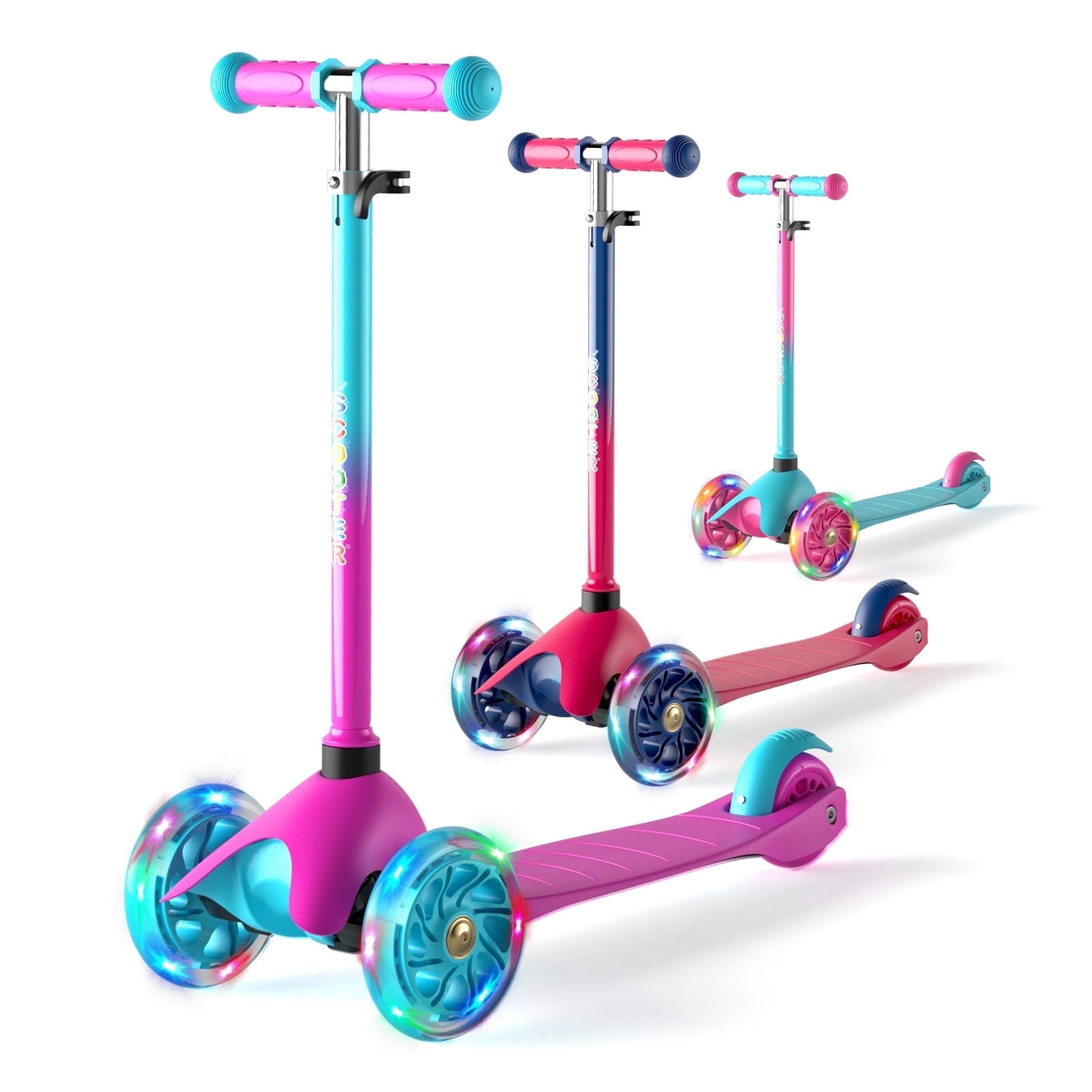 KORIMEFA 3 Wheel Scooters for Kids, Kick Scooter for Toddlers 2-5