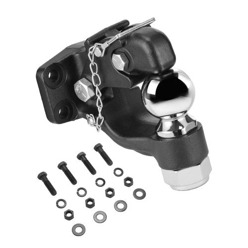 Pintle Hook, 30000 lbs Towing Capacity, Trailer Hitches Receiver