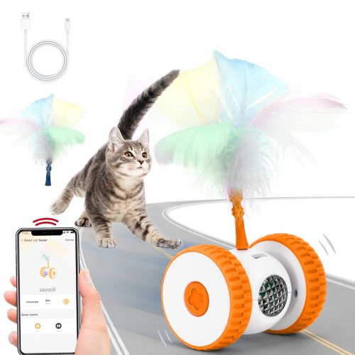 Remote Control Cat Toy Hunting Electronic Cat Toy Smart Moving Home Alone Cat