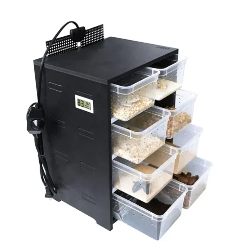Pet Reptiles Acrylic Feeding Box Terrarium 4 Layers Breeding Tank