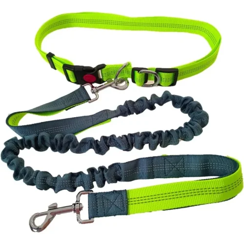 Hand Free Dog Leash for Adjustable Dog Leash Waist Belt Pet