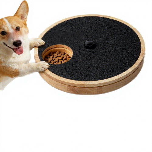 Dog Nail Scratch Pad Pet Claw Grinding Board with Treat Dispenser