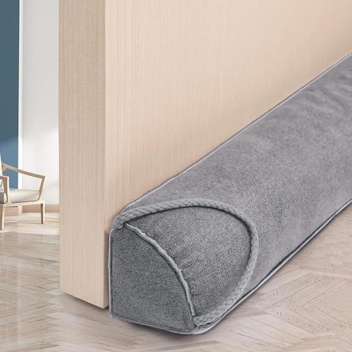 Anze Triangular Under Door Draft Stopper 32 inch, Gray