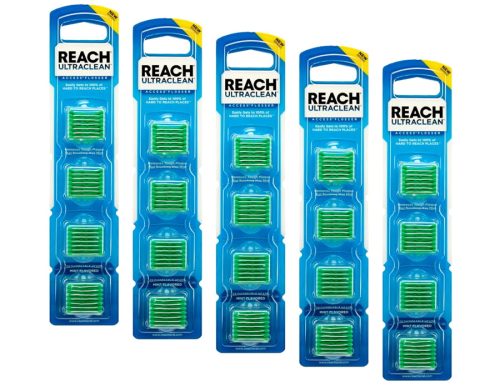 REACH Ultraclean Access Disposable Snap-On Flosser Refill Heads