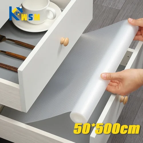 Reusable Kitchen Cabinet Mats Drawer Mats Washable Dustproof and
