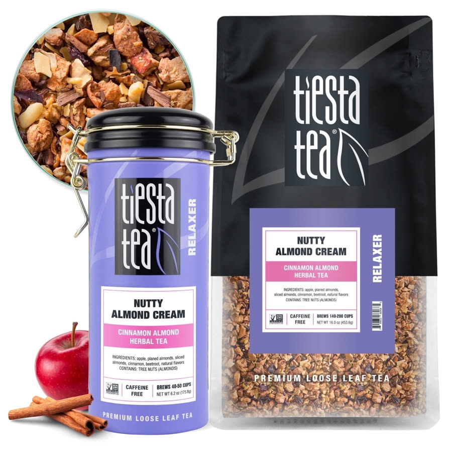 Tiesta Tea - Nutty Almond Cream, Relaxer Loose Leaf Fruit Tea
