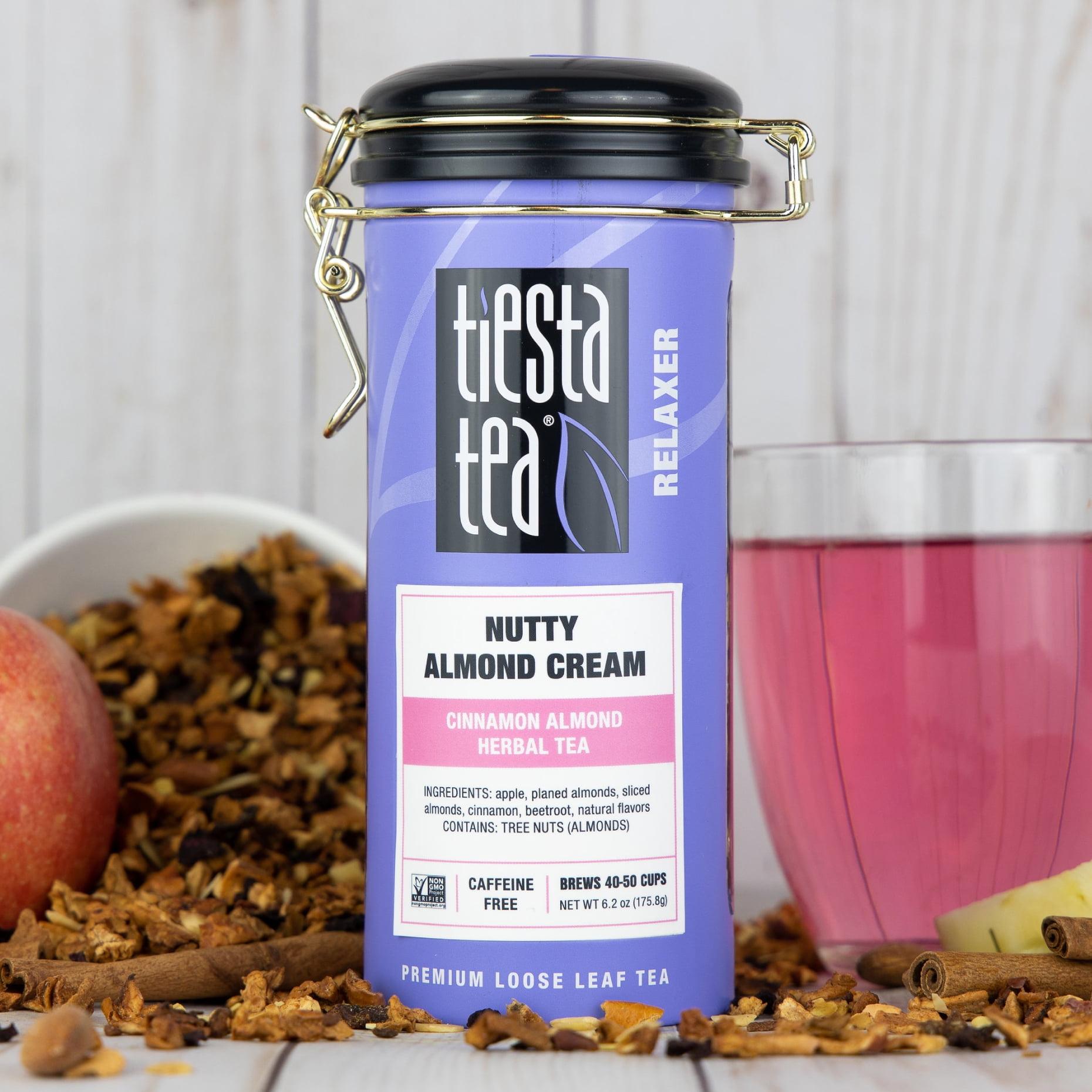 Tiesta Tea - Nutty Almond Cream, Relaxer Loose Leaf Fruit Tea