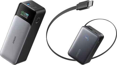 Anker Nano Power Bank, 10,000mAh & 737 Power Bank, 24,000mAh (Bundle)