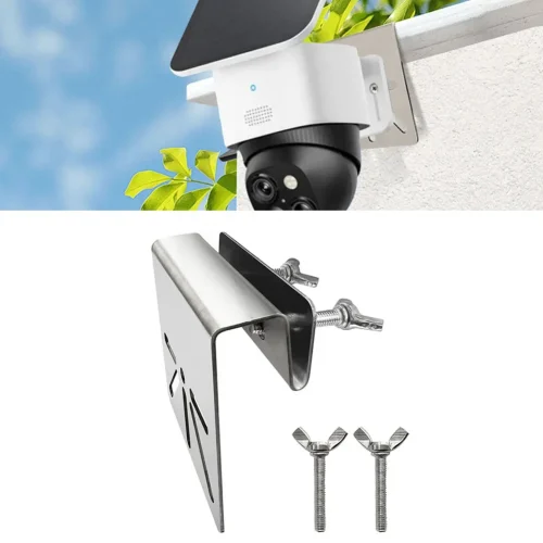 Metal Gutter Wall Mount Bracket For Eufy SoloCam S340/E30 Solar