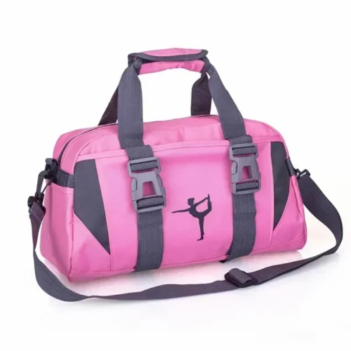 Yoga Fitness Bag Waterproof Nylon Training Shoulder Crossbody