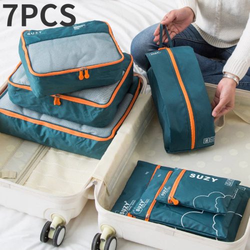 6/7 Pieces Set Travel Storage Bags Waterproof Travel Organizer