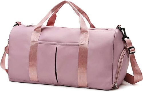 US Sports Gym Travel Duffel Bag Wet Pocket Shoes Compartment Swim