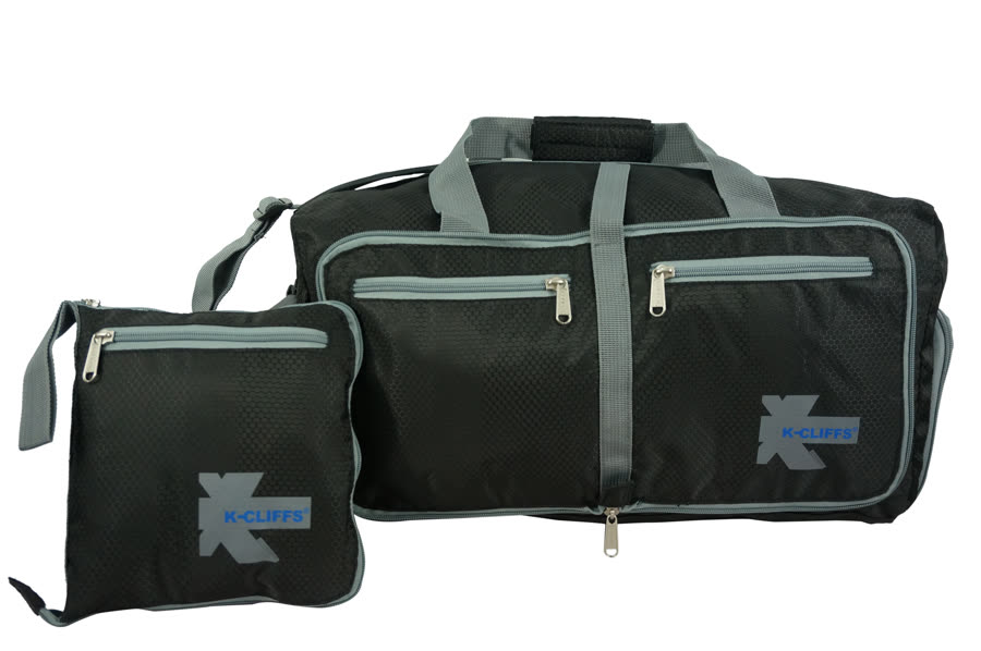 K-Cliffs 28" Foldable, Durable Duffel Bag. Lightweight Travel