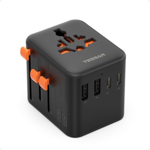 TESSAN Universal Travel Adapter, International Power Adapter