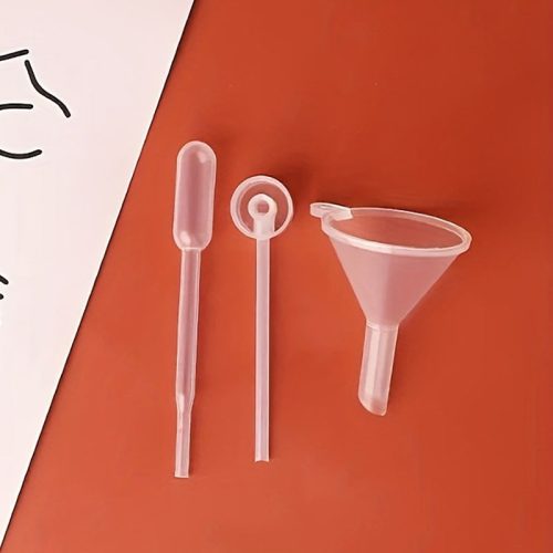 3pcs Mini Plastic Dispenser For Fragrance Diffuser Dropper Bottle
