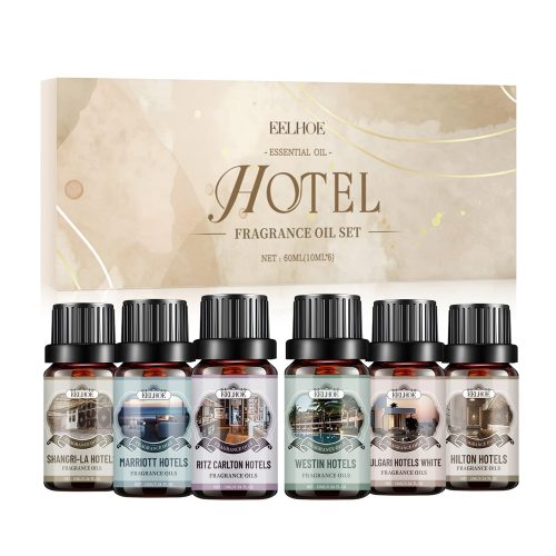 Hotel Fragrance Oil Set, 6 Pack Premium Scented Oils For Diffuser